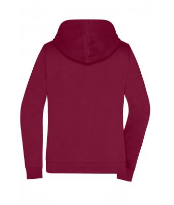 Dames Ladies' Promo Zip Hoody Wijnrood 10449