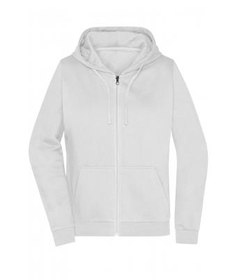 Ladies Ladies' Promo Zip Hoody White 10449
