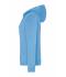 Femme Sweat à capuche promo femme Bleu-ciel 10449