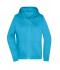 Femme Sweat à capuche promo femme Turquoise 10449