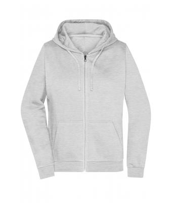 Femme Sweat à capuche promo femme Gris chiné clair 10449