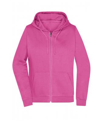 Femme Sweat à capuche promo femme Rose-vif 10449