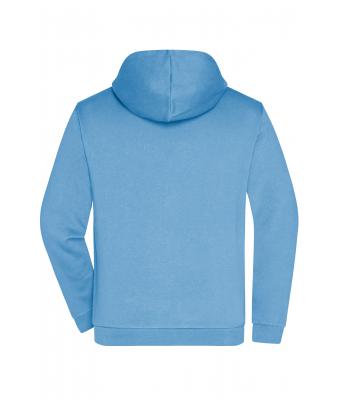 Men Men's Promo Zip Hoody Sky-blue 10445