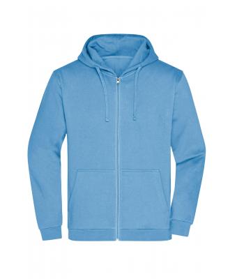 Men Men's Promo Zip Hoody Sky-blue 10445