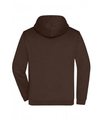Men Men's Promo Zip Hoody Brown 10445