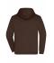 Men Men's Promo Zip Hoody Brown 10445