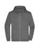 Men Men's Promo Zip Hoody Dark-grey 10445