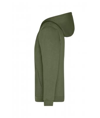 Heren Men's Promo Zip Hoody Olijf 10445