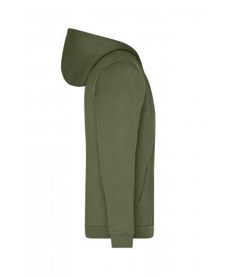 Heren Men's Promo Zip Hoody Olijf 10445
