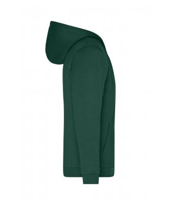 Men Men's Promo Zip Hoody Dark-green 10445