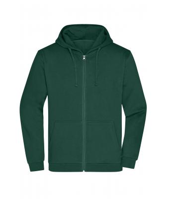 Men Men's Promo Zip Hoody Dark-green 10445