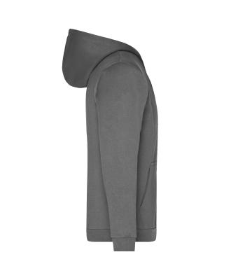 Men Men's Promo Zip Hoody Dark-grey 10445