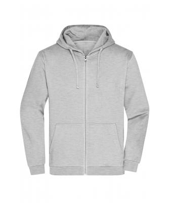 Men Men's Promo Zip Hoody Grey-heather 10445