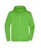 Men Men's Promo Zip Hoody Lime-green 10445
