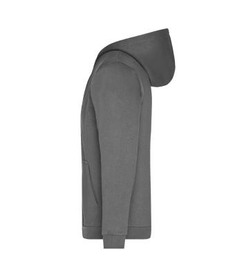 Heren Men's Promo Zip Hoody Donkergrijs 10445