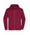 Heren Men's Promo Zip Hoody Wijnrood 10445