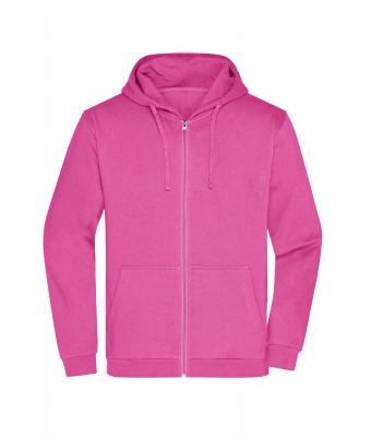 Men Men's Promo Zip Hoody Pink 10445