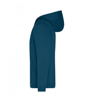 Sweat gris à capuche imitation peau de mouton Brentiny Sweat gris à capuche imitation peau de mouton Brentiny