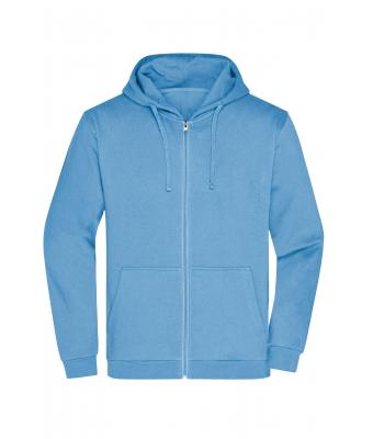 Homme Sweat à capuche promo homme Bleu-ciel 10445