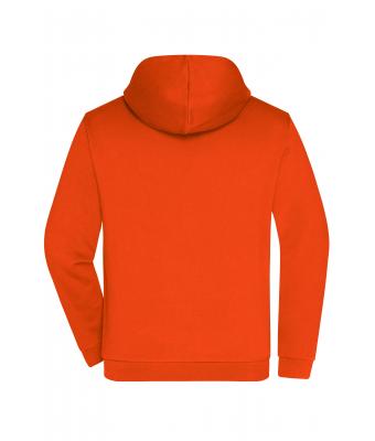 Homme Sweat à capuche promo homme Orange 10445