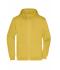 Homme Sweat à capuche promo homme Jaune 10445