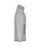 Heren Men's Knitted Fleece Jacket Lichtgrijs-melange/rood 8305