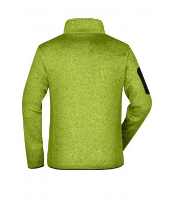Homme Veste polaire tricoté homme Kiwi-mélange/royal 8305