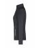 Ladies Ladies' Stretchfleece Jacket Black/silver 8342