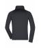 Men Men's Stretchfleece Jacket Black/silver 8343