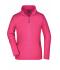 Dames Ladies' Basic Fleece Jacket Roze 8348