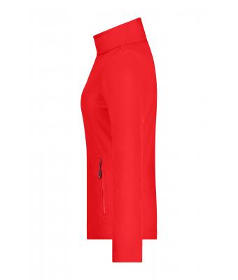 Dames Ladies' Basic Fleece Jacket Rood 8348