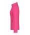Dames Ladies' Basic Fleece Jacket Roze 8348