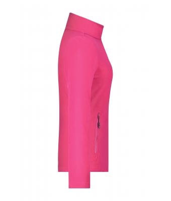 Dames Ladies' Basic Fleece Jacket Roze 8348