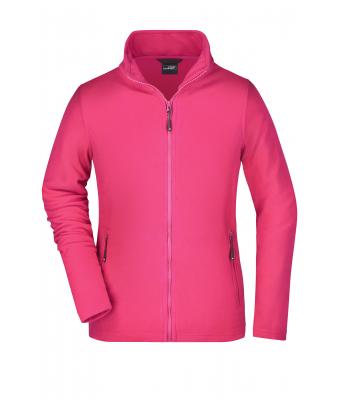 Dames Ladies' Basic Fleece Jacket Roze 8348