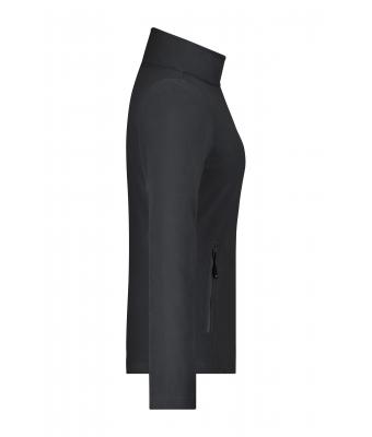 Dames Ladies' Basic Fleece Jacket Zwart 8348