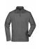 Men Men's Basic Fleece Jacket Carbon 8349