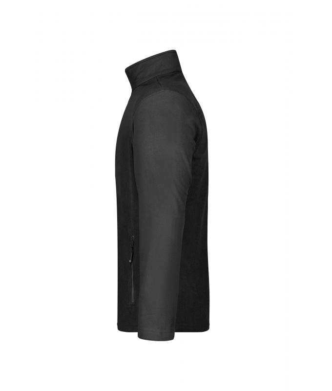 Heren Men's Basic Fleece Jacket Zwart 8349