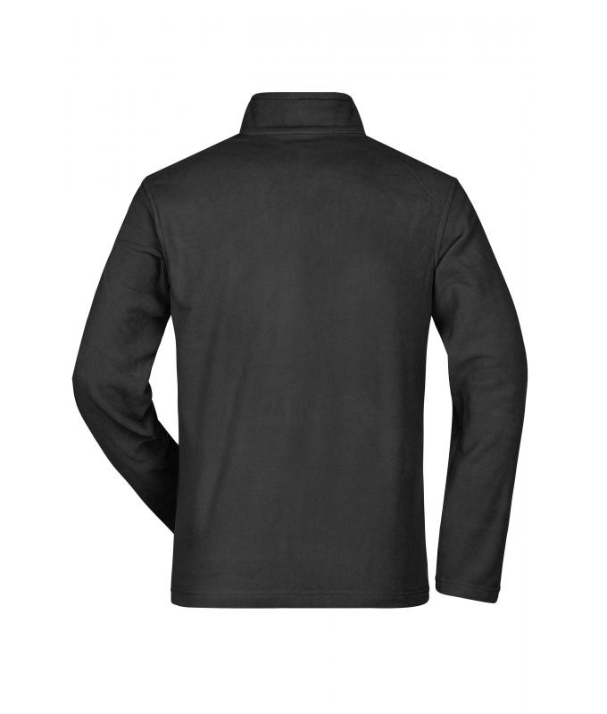 Heren Men's Basic Fleece Jacket Zwart 8349