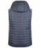 Herren Men's Knitted Hybrid Vest Light-melange/anthracite-melange 8680