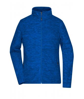 Damen Ladies' Fleece Jacket Royal-melange/blue 8428