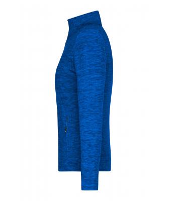 Dames Ladies' Fleece Jacket Royal-melange/blauw 8428