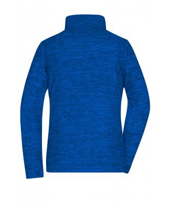 Dames Ladies' Fleece Jacket Royal-melange/blauw 8428