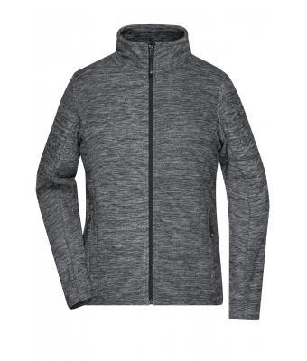 Damen Ladies' Fleece Jacket Grey-melange/anthracite 8428