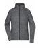 Ladies Ladies' Fleece Jacket Grey-melange/anthracite 8428
