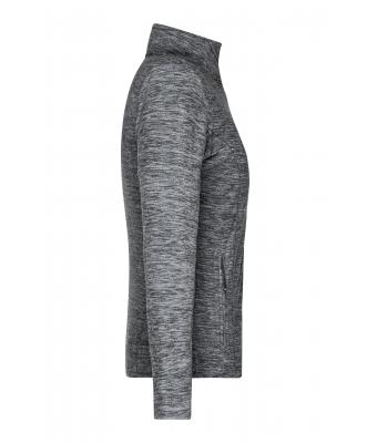 Dames Ladies' Fleece Jacket Grijs-melange/antraciet 8428