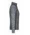 Dames Ladies' Fleece Jacket Grijs-melange/antraciet 8428
