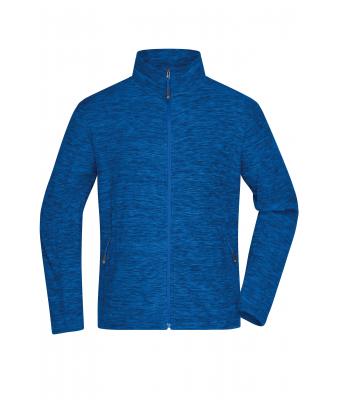 Men Men's Fleece Jacket Royal-melange/blue 8427