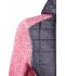 Ladies Ladies' Knitted Hybrid Jacket Pink-melange/anthracite-melange 8500