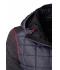 Dames Ladies' Knitted Hybrid Jacket Grijs-melange/antraciet-melange 8500