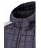 Dames Ladies' Knitted Hybrid Jacket Licht melange/antraciet-melange 8500